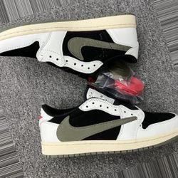 Jordan 1 Low Travis Scott Olive 148