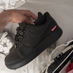 Black Supreme Air Forces 