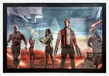 Marvel Guardians of the Galaxy 24x36 Framed Posters – Pair