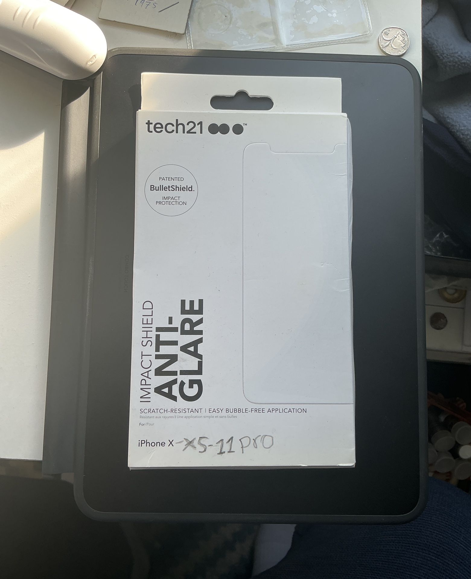 TECH21. impact shield anti-glare iphone X AND 11PRO