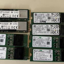 8x 256gb NVME SSD