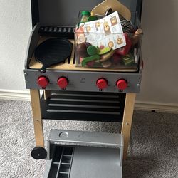Bbq grill plus Melissa and Doug