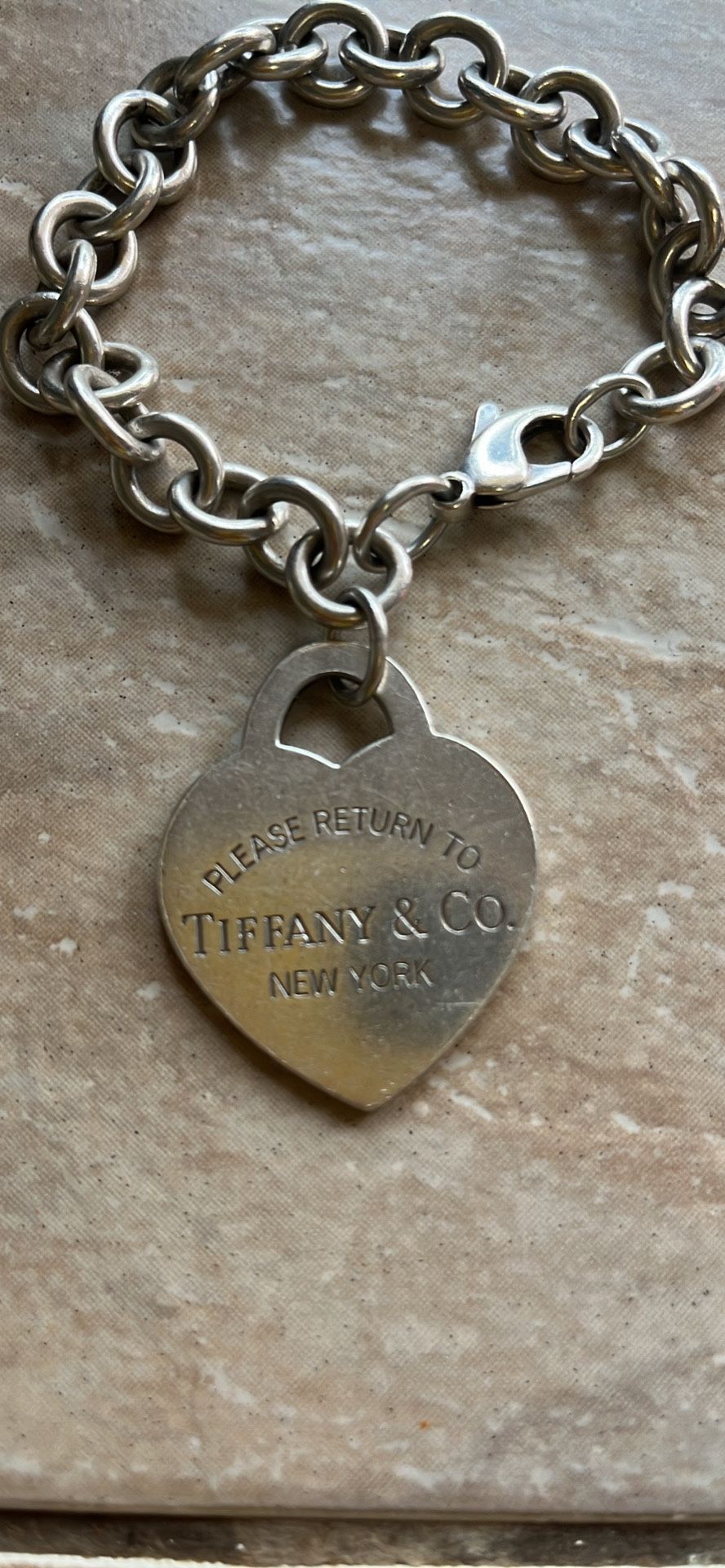 925 Tiffany & Co/ Return To Tiffany Heart Bracelet 