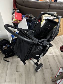 City Mini Stroller + attachable Britax Baby Car Seat