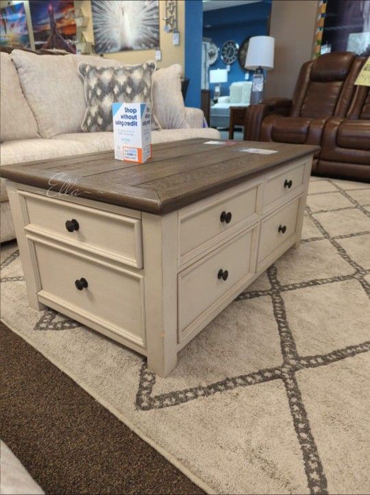 Bolanburg Coffee Table $10 Down Payment And Financing Available