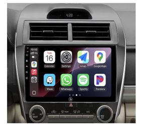 10.2" Car Stereo Radio for Toyota Camry 2012 2013 2014 2+64G Wireless CarPlay Android Auto Touchscreen/WiFi/GPS/FM/SWC/Bluetooth/1080P Backup Camera (