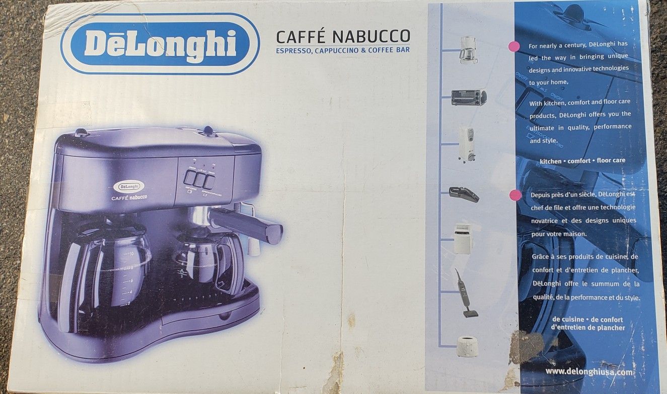 Coffee maker cappuccino still in Box