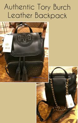 Authentic Brand New Tory Burch Leather Backpack for Sale in Pomona, CA -  OfferUp