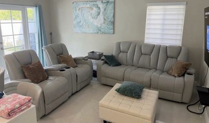 Recliners and sofa set