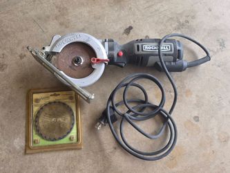 Rockwell RK3441K 4-1/2 inch Compact Circular Saw With New Blade
