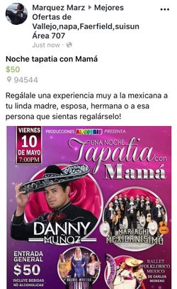 NOCHE TAPATIA PARA EL DIA DE LAS MADRES