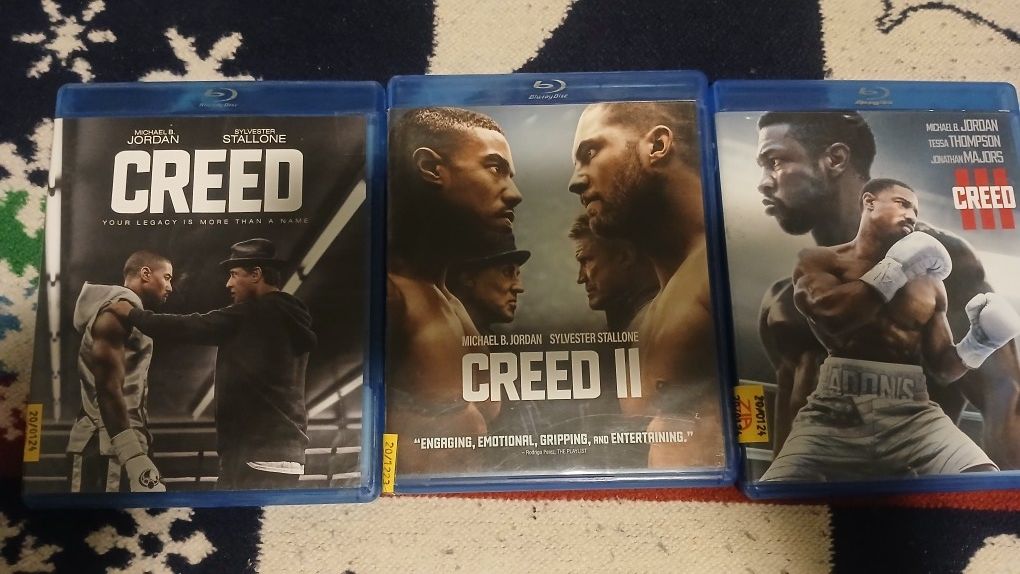 Creed 1,2,3 Blu-ray Edition