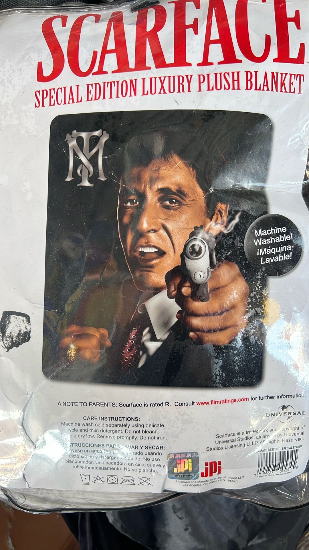 Scarface Blanket Queen Size