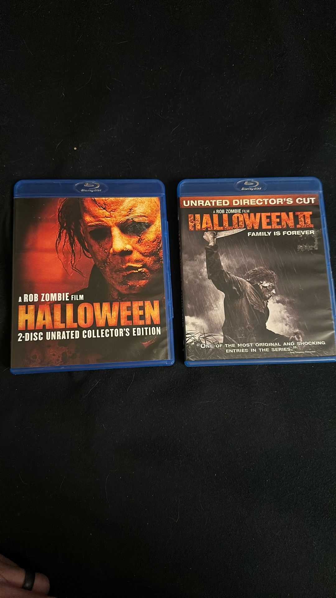 Halloween Rob Zombie Blu Ray Movies