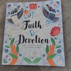 Faith And Devotion Adult Coloring Book
