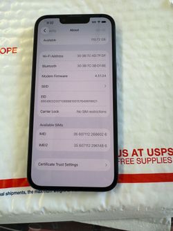 📱 Apple iPhone 14 – 128GB – Blue – Factory Unlocked – 98% Battery Health