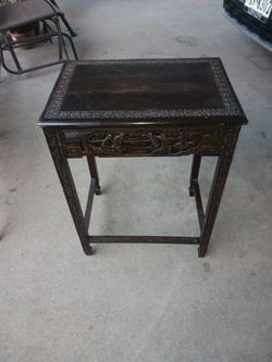 Beautiful antique wood table