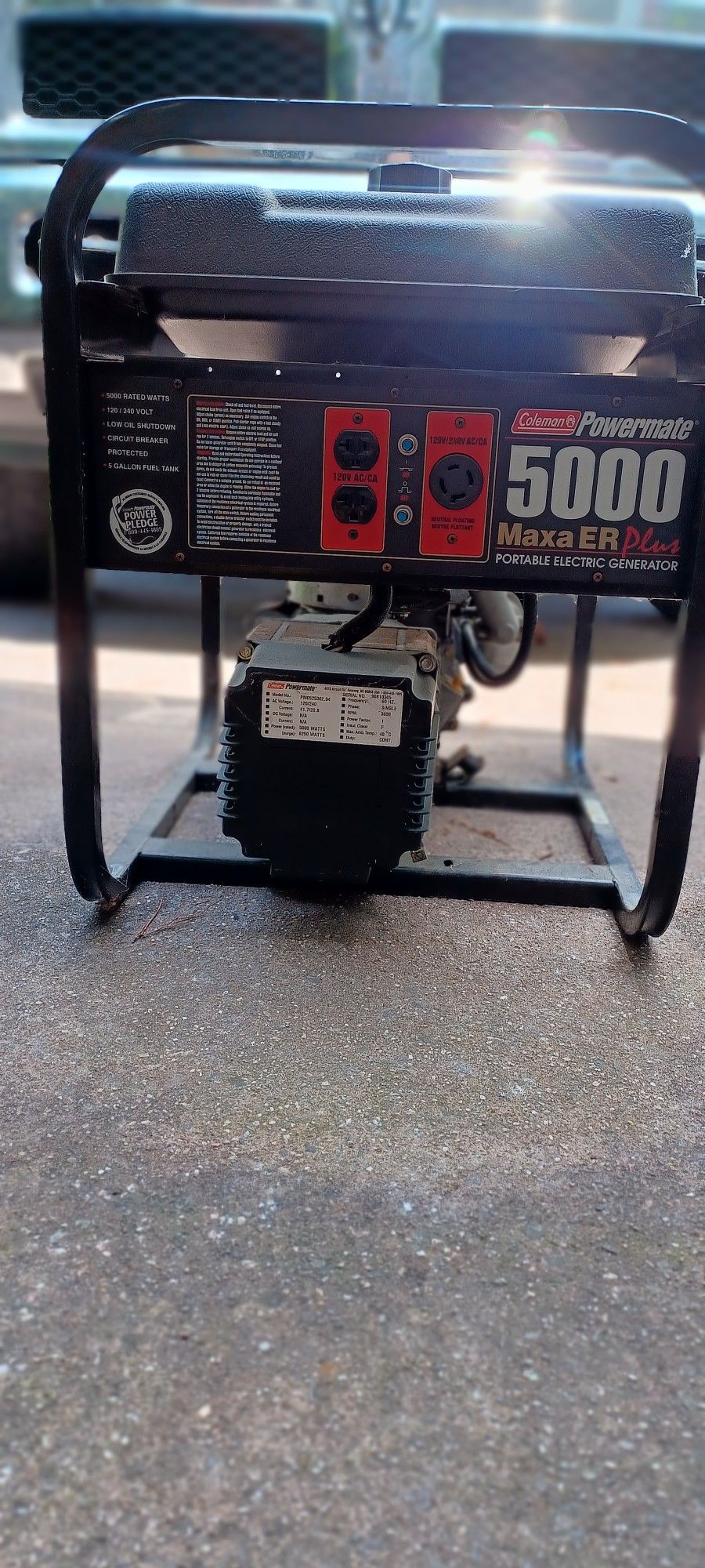 Coleman 5000 Generator