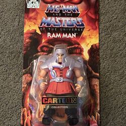 MOTU Ram Man Action Figure Collectible Toy He-Man (New)