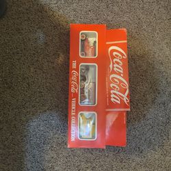 **Lowered Price** Negotiable Vintage Coke Die-cast Toy Cars In Near Mint Condition With BOX! no Tears. 