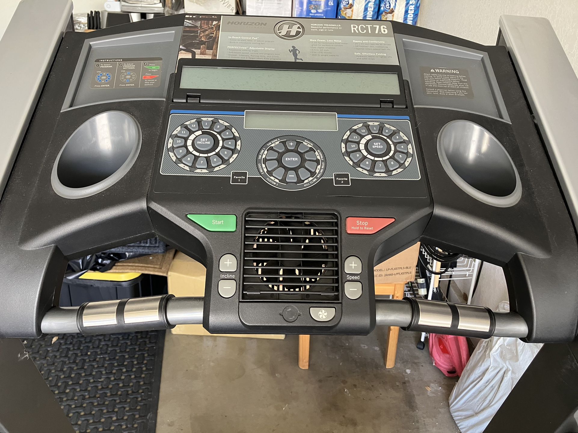Horizon Treadmill RCT 7.6