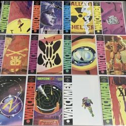  Watchmen #1-12 Complete Original Set 1986 DC Comics Alan Moore Dave Gibbons