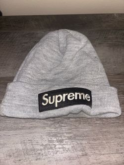 Gray Supreme Beanie