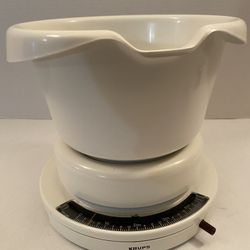 2 Piece Krups analog Food Scale 