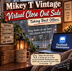 MIKEY T VINTAGE VIRTUAL CLOSE-OUT SALE