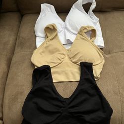 Brand New 3 Bras Size Large