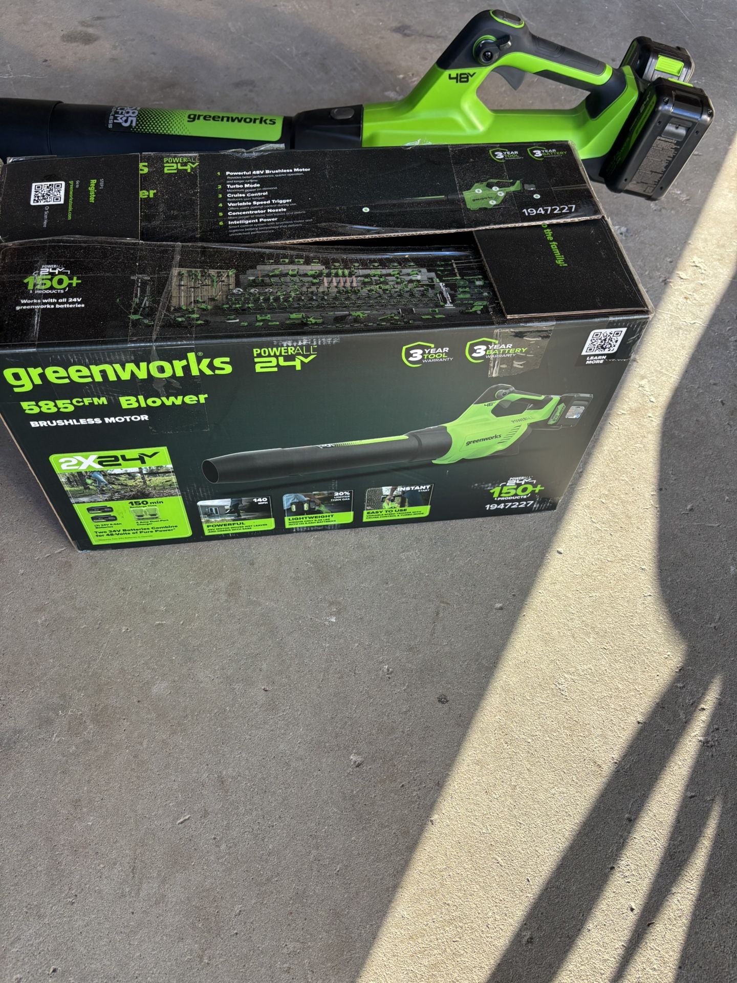 Green works Blower