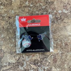 Dodgers Earrings