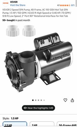 Tools /2 speed spa pump /spa pump/spa/pump