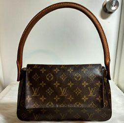 Authentic Louis Vuitton mini looping shoulder bag