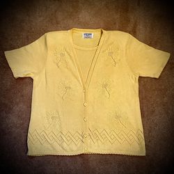 (#131) Vintage Women’s Alfred Dunner Cardigan Sweater