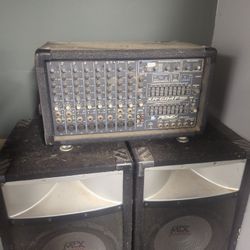 PA Setup W/ 2 Speakers