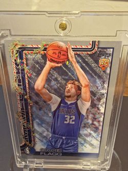 Cooper Flagg Topps RC Dallas Mavericks Rookie Card