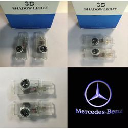 Mercedes emblem laser projector