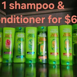 1 Conditioner 1 Shampoo For $6