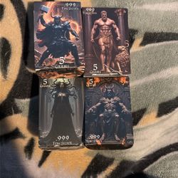 Pan Silver Company Greek Gods Set .999 Pure Silver 