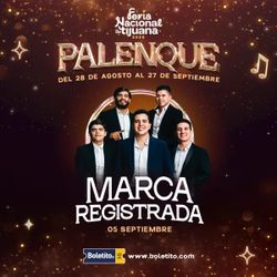 2 Boletos Marca Registrada Palenque Tijuana