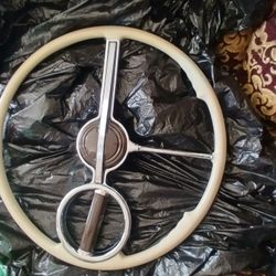 1940 Chevy Deluxe Steering Wheel. Complete Redone.