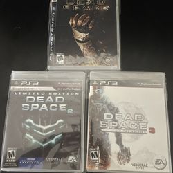 Dead Space 1 2 And 3 PlayStation 3