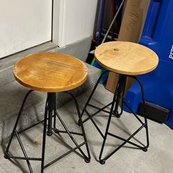 Adjustable Bar Stools