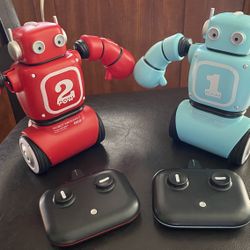 Remote Control Fighting Robots Game Set of 2