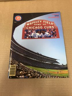 1985 Official Cubs Yearbook