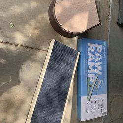 2 Dog Ramps And 1 Step -new