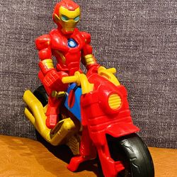 Iron Man with Motorcycle 