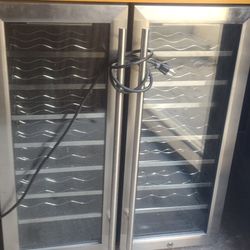 Wine Fridge Double Door