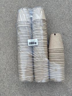 Biodegradable Seedling Starter Pots – Bulk Pack – New
